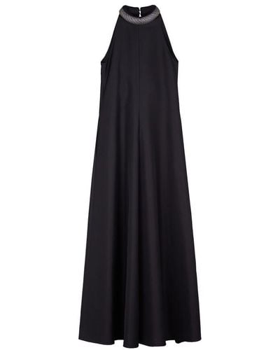 Maison Rabih Kayrouz A-Line Long Dress - Black