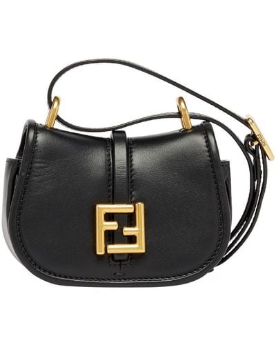 Fendi C'mon Small Bag in Black | Lyst