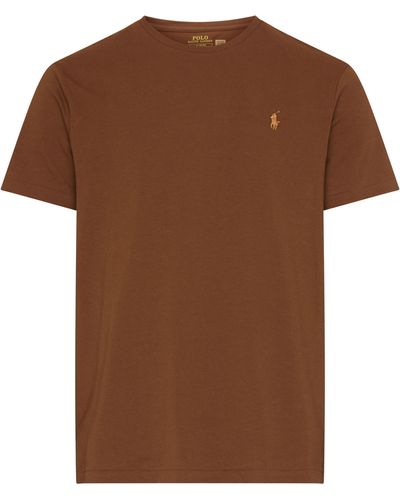 Polo Ralph Lauren Kurzarm-T-Shirt - Braun