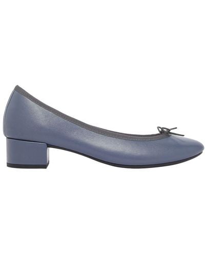 Repetto Lou Ballet Flats With Rubber Sole - Blue
