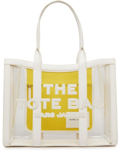 Marc Jacobs Sac The Clear Large Tote bag - Jaune