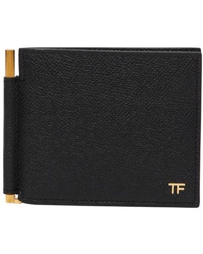 Tom Ford T Line Coin Purse - Black