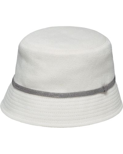 Brunello Cucinelli Bucket Hat - Grau
