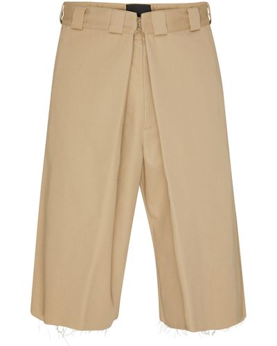 Givenchy Bermuda chino extra large en toile - Neutre