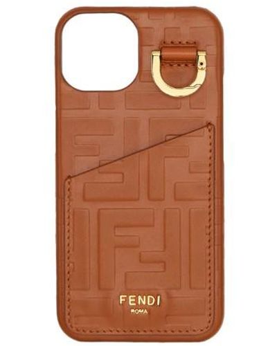 Fendi Smartphone Case - Braun