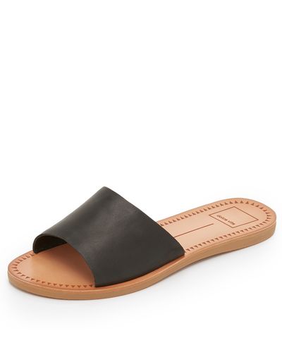 Dolce Vita Javier Slide Sandals - Black