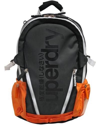Superdry Water Resistant Pop Tarp Backpack - Orange