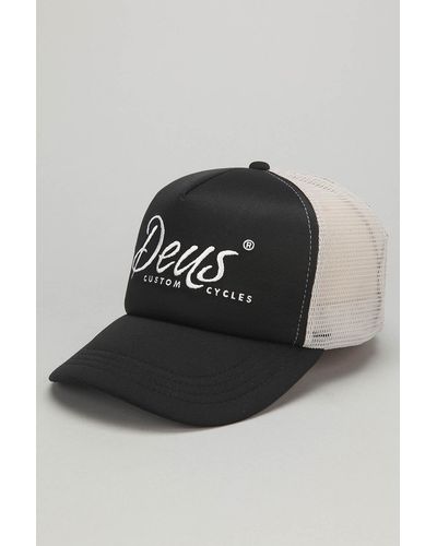 Deus Ex Machina Custom Trucker Hat - Black