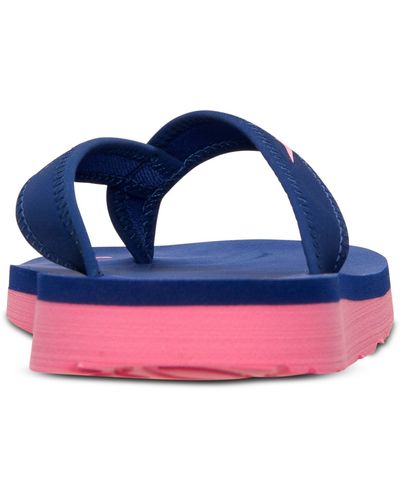 Nike Women's Celso Girl Thong Sandals From Finish Line - Blue