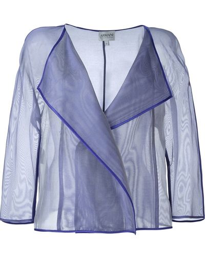 Armani Organza Jacket - Blue