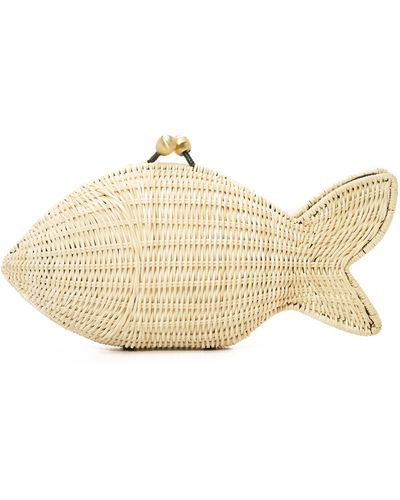 Serpui Fish Clutch - Natural