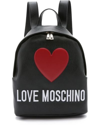 Boutique Moschino Love Moschino Backpack - Black