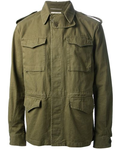 Saint Laurent Military Jacket - Green