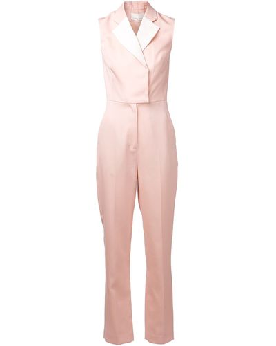 3.1 Phillip Lim Tuxedo Jumpsuit - Pink