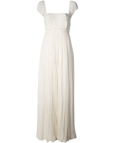 Derek Lam Empire Waist Evening Gown - White