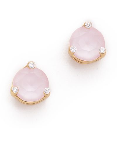 Kate Spade Rise & Shine Small Stud Earrings - Pink