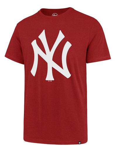 47 New York Yankees Splitter Short Sleeve T-Shirt White