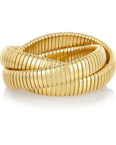 Sidney Garber Rolling 18-Karat Gold Interlinked Bracelet - Metallic