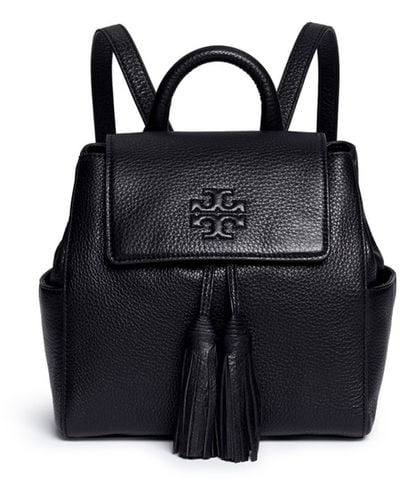 Tory burch discount leather backpack sale