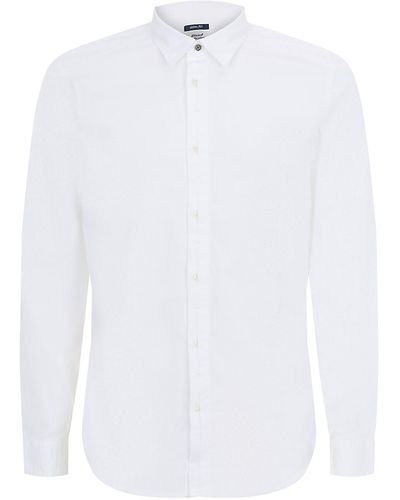 DIESEL Hidden Button Shirt - White