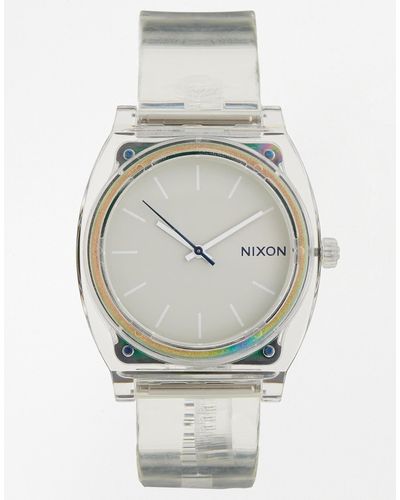Nixon Time Teller Translucent Watch - Multicolor