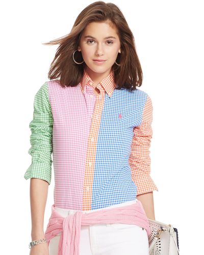 Polo Ralph Lauren Custom-fit Gingham Shirt - Multicolor