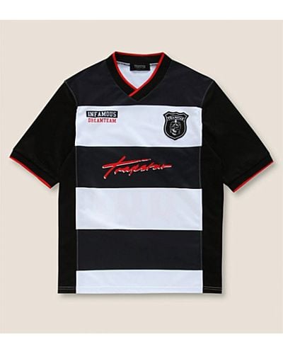 Trapstar Infamous Dream Team Football Shirt - For Men - Black