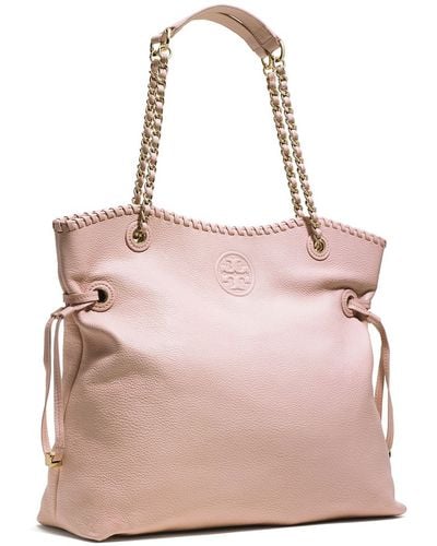 Tory Burch Marion Slouchy Tote - Natural