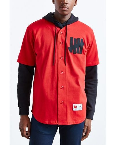 Undefeated Baseball Jersey - Red