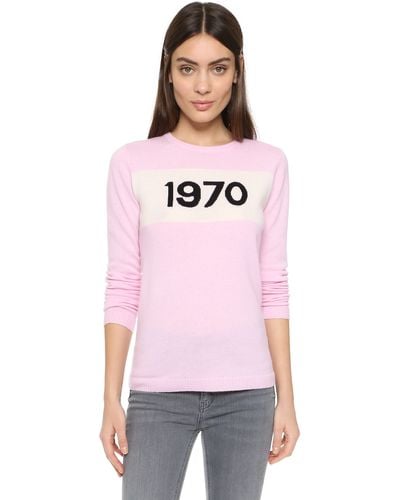 Bella Freud Cashmere 1970 Sweater - Pink