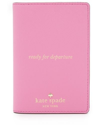 Kate Spade Passport Holder - Purple