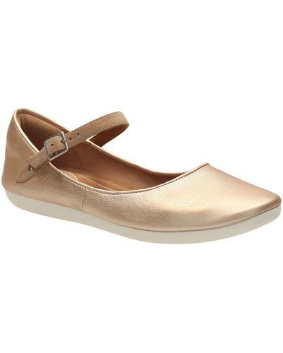 Clarks Feature Film Leather Court Shoes - Metallic