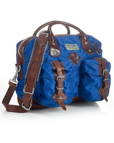 Ralph Lauren Polo Nylon Messenger Bag - Blue