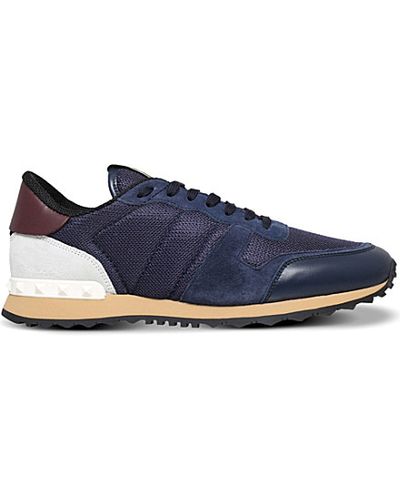 valentino trainers navy
