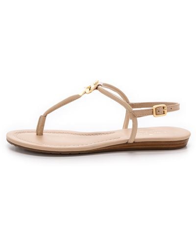 Kate Spade Tracie Bow Thong Sandals - Natural