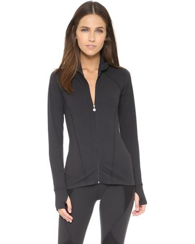 Beyond Yoga Peplum Back Jacket - Black