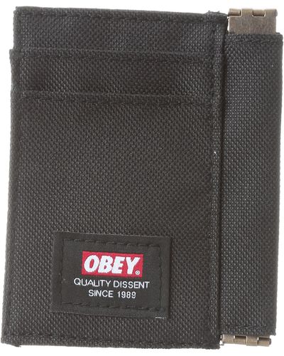 Obey Quality Dissent Id Wallet - Black