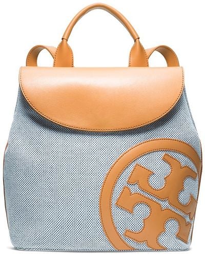 Tory Burch Lonnie Canvas Backpack - Blue