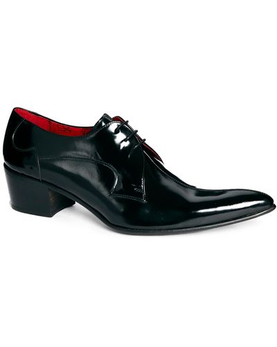 Jeffery West Cuban Heel Shoes - Black