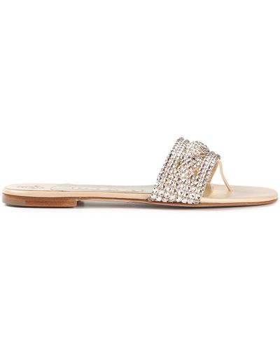 Gina 'Athena' Sandals - Metallic