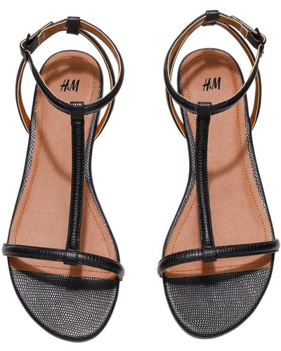 H&M Flat sandals for Women | Online Sale up to 40% off | Lyst