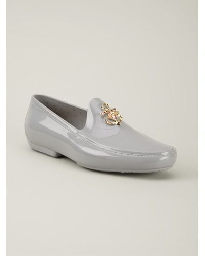 Vivienne Westwood Anchor Loafers - Grey