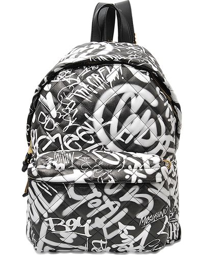 Moschino Graffiti Backpack - Multicolor
