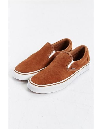Vans Classic Suede Slip-on Sneaker - Brown