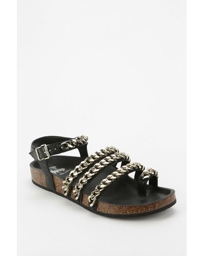 Circus by Sam Edelman Alex Chain Toehold Sandal - Black