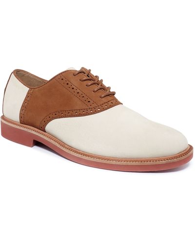 Ralph Lauren Polo Torrington Saddle Dress Shoes - Brown