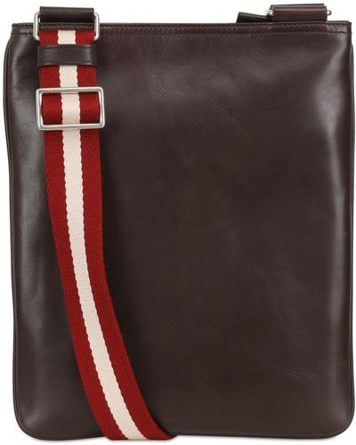 Bally Leather Crossbody Bag - Brown