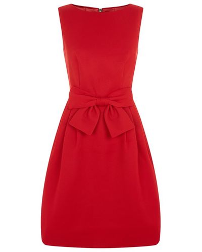 Ted Baker Nuhad Bow Dress - Red