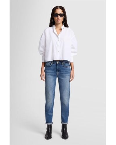 7 For All Mankind Josefina Luxe Vintage Love Affair - Blue