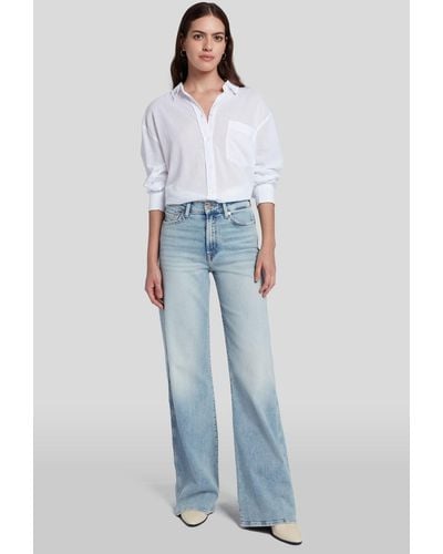 7 For All Mankind Lotta Luxe Vintage Sunday - Blue